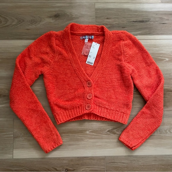 Urban Outfitters Sweaters - Urban Outfitters Dina Crop Cardigan S